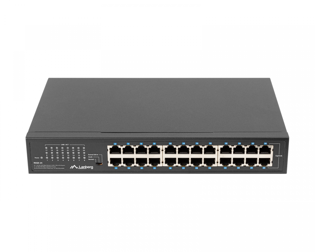 Lanberg Switch Rack” 24-Port 1GB