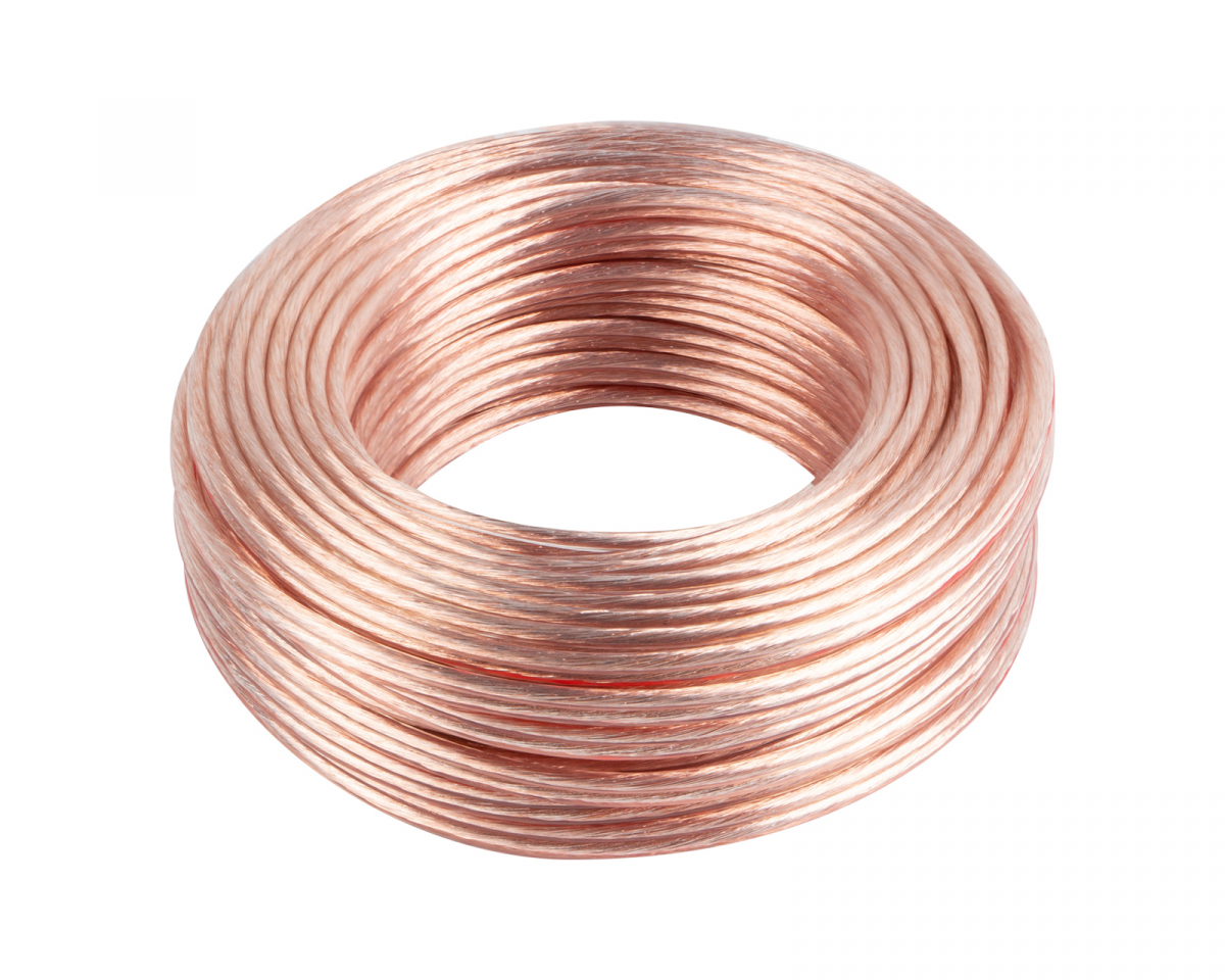 Lanberg Högtalarkabel 2x 2.5mm² (25 Meter) Transparent