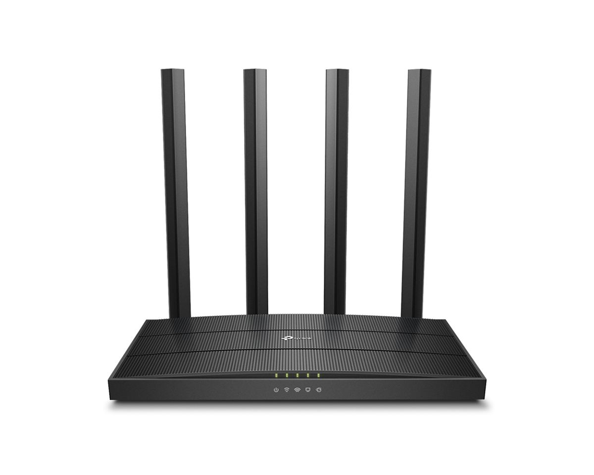 TP-Link Router Archer C6, AC1200, 867+300 Mbit/s, Dual-Band, 4 Portar