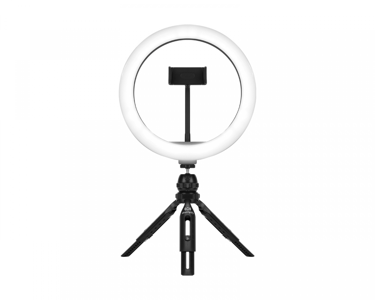 Streamplify LIGHT - 10” Ring Light - Svart