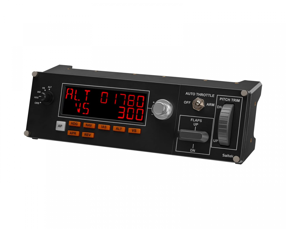 Logitech Saitek Pro Flight Multi Panel - Instrumentpanel till Flygsimulator
