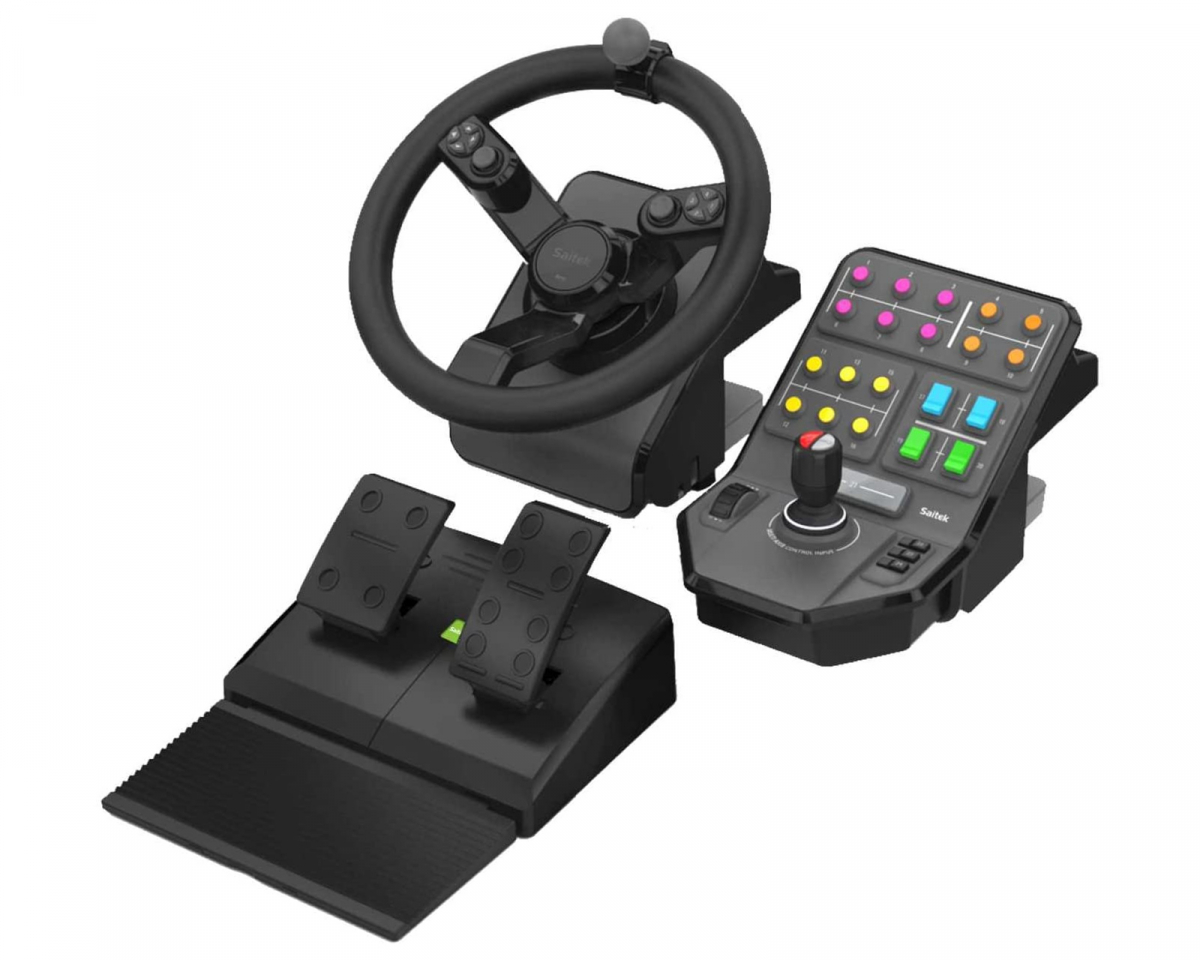 Logitech Saitek Heavy Equipment Bundle Farm Sim Controller - Farm Sim kontrolls