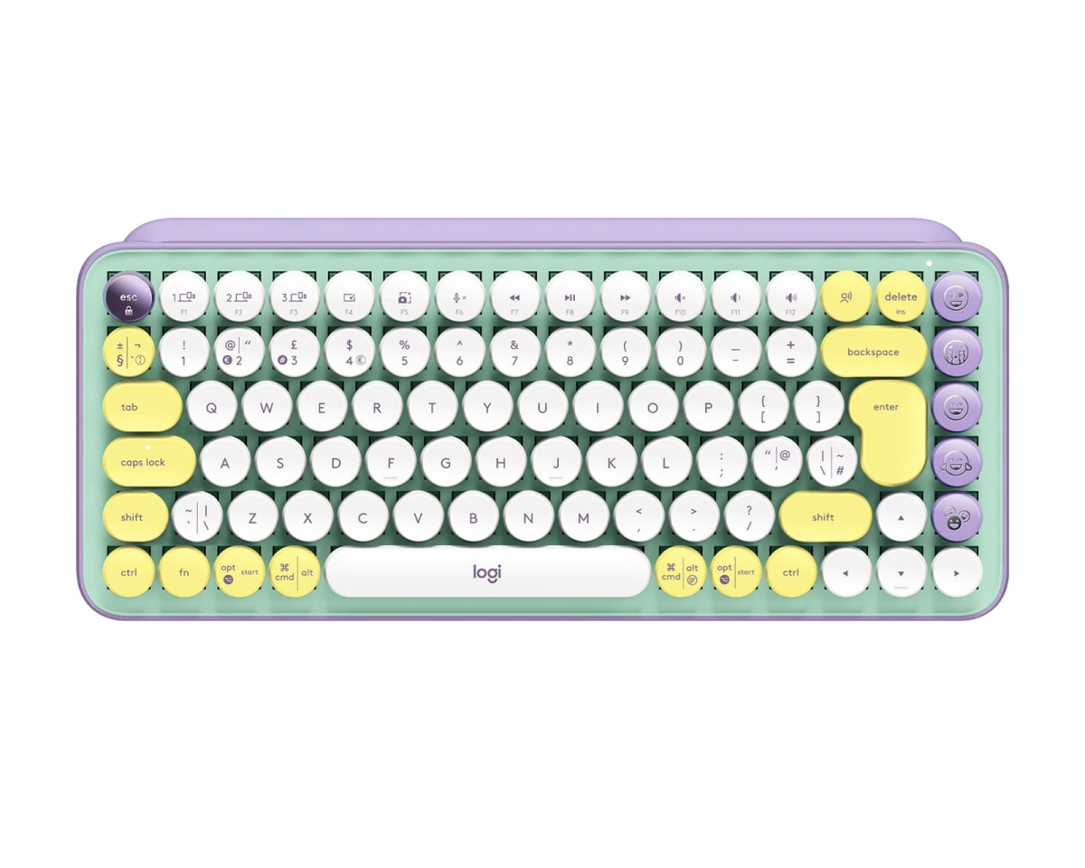 Logitech POP Keys Trådlöst Tangentbord - Mintgrön