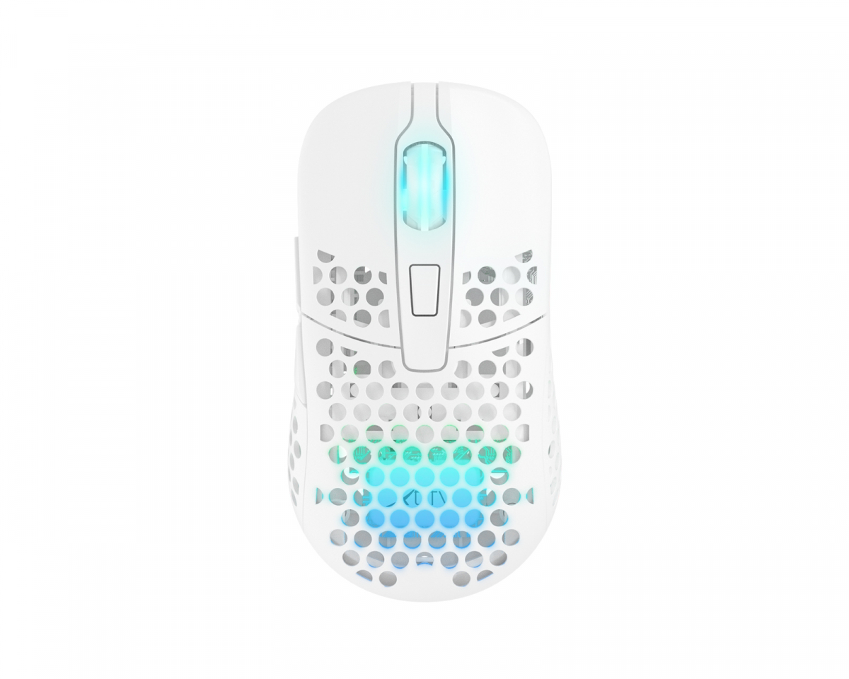 Cherry Xtrfy M42 Trådlös RGB Gamingmus - Vit