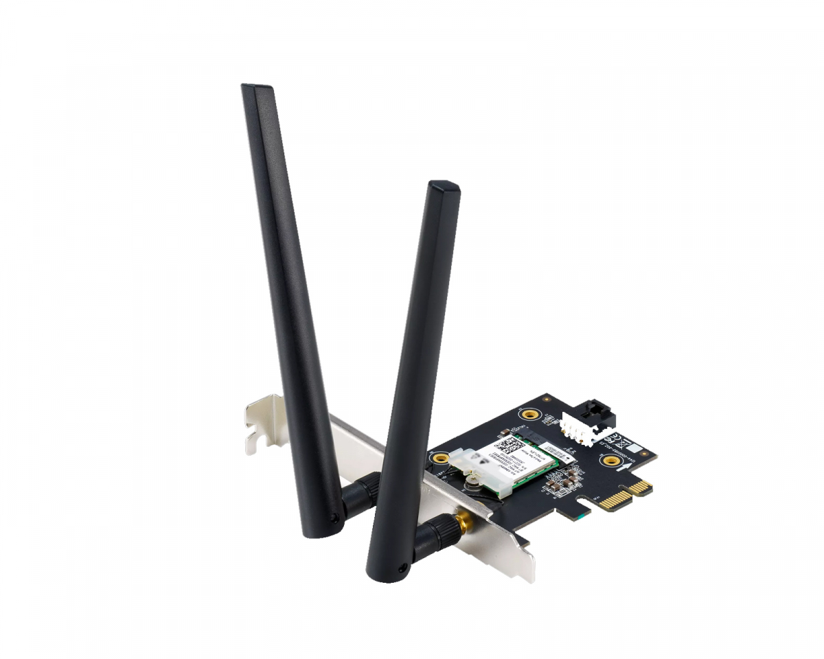 Asus PCE-AX1800 PCIe Network Adapter, BT 5.2, WiFi 6, 1800Mbps - Nätverksko