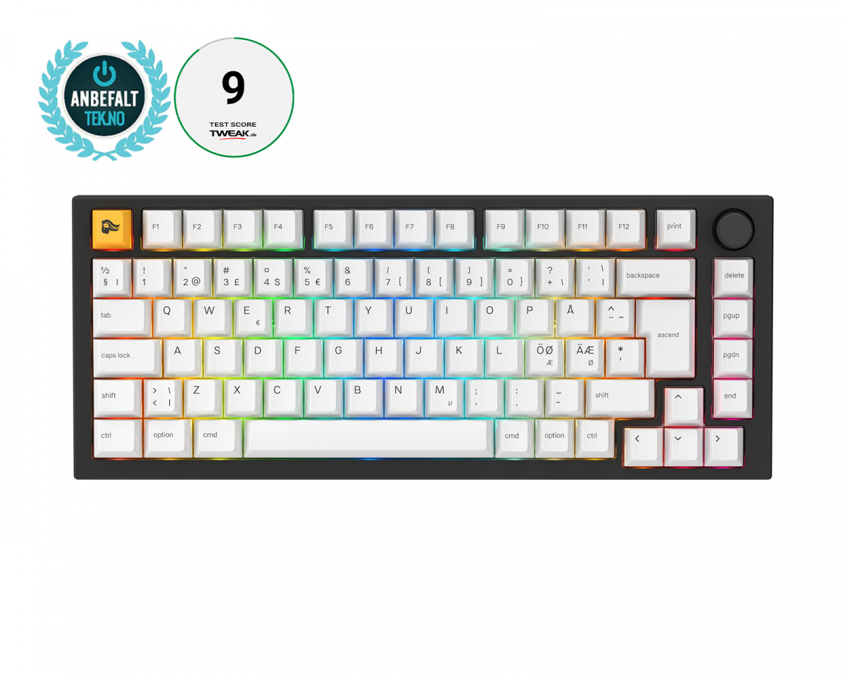 Glorious GMMK Pro 75% Pre-built ISO Nordic Edition Tangentbord [Fox Linear] - B