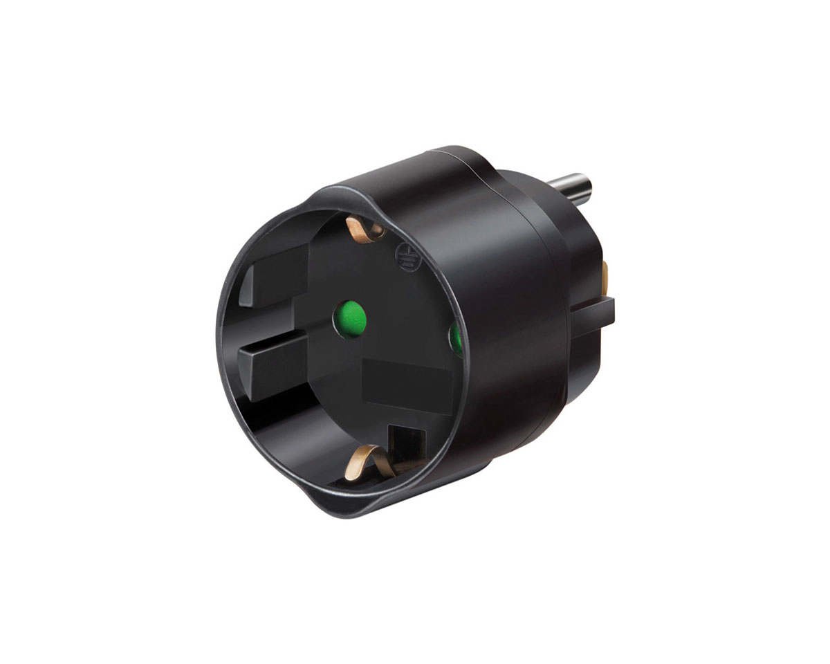 Brennenstuhl Reseadapter Jordad US-JAP > EU 250C-15A - Svart