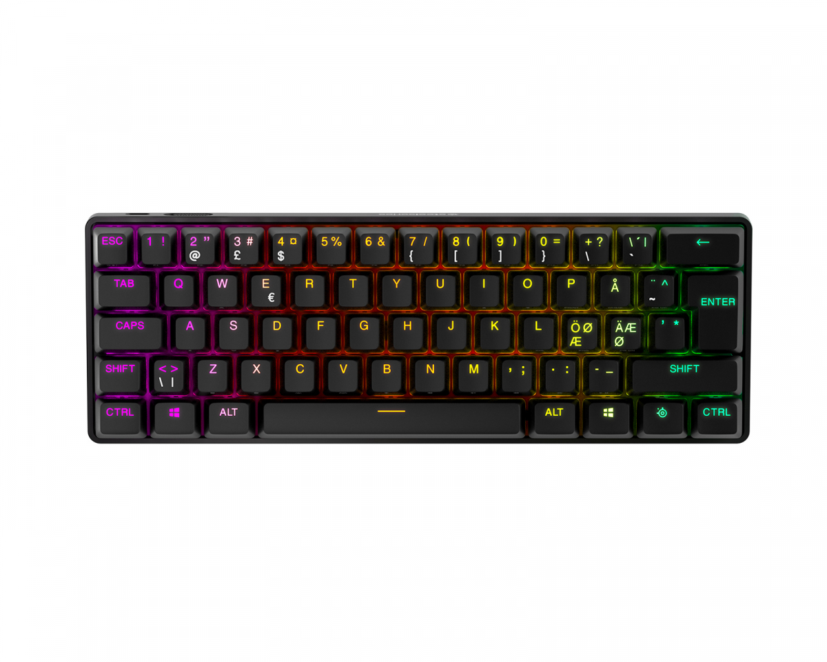 SteelSeries Apex Pro Mini Wireless RGB Trådlöst Tangentbord - Svart