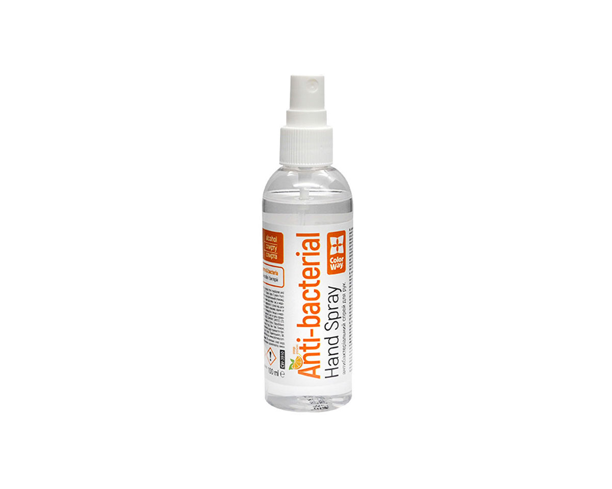 Colorway Anti-Bacterial Hand Spray - 100ml - Handdesinfektion Spray