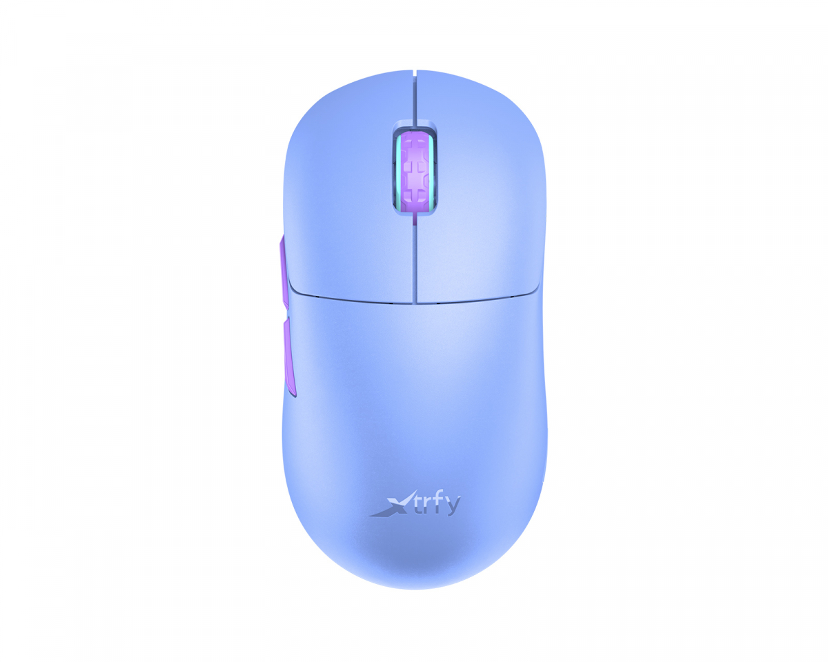 Cherry Xtrfy M8 Trådlös Ultra-Light Gamingmus - Frosty Purple