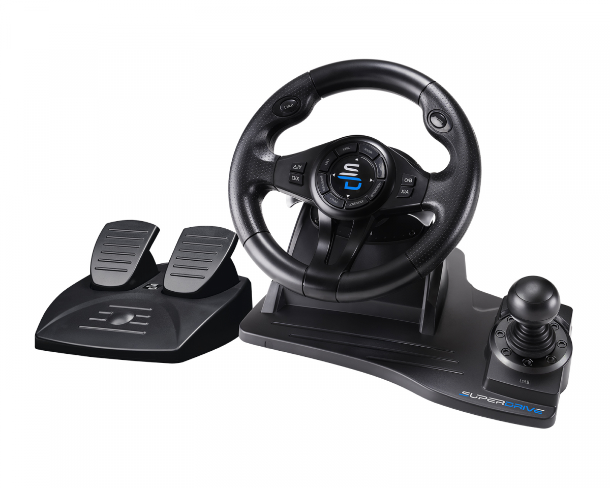 Subsonic Superdrive Racing Wheel GS550 - Ratt och Pedaler till PC/Xbox Series/P