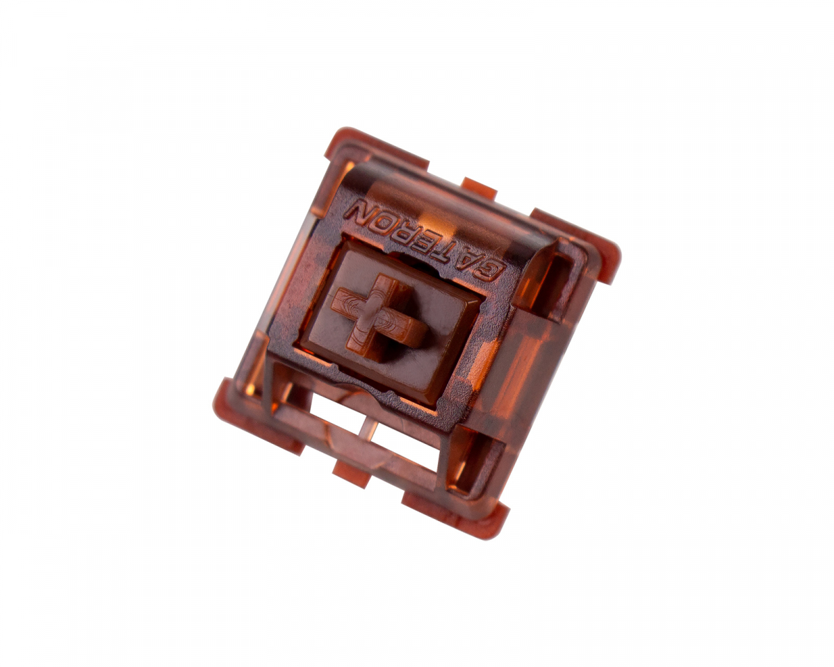 Gateron Quinn Taktile Schalter (72 Stück) – 59 Gf, Vorgeschmiert, RGB, Für Gaming-Tastaturen