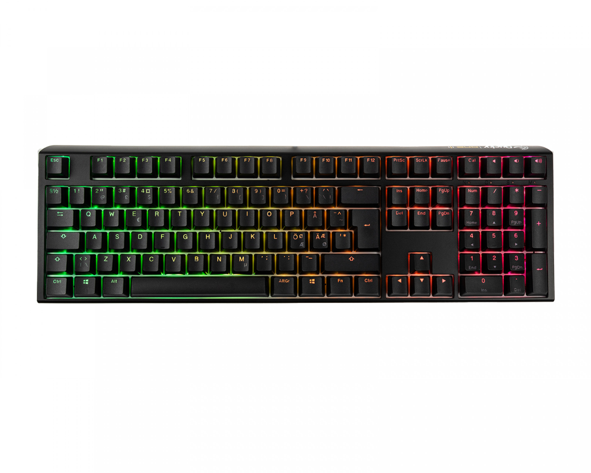 Ducky ONE 3 Classic Black RGB Hotswap Tangentbord [MX Silent Red]
