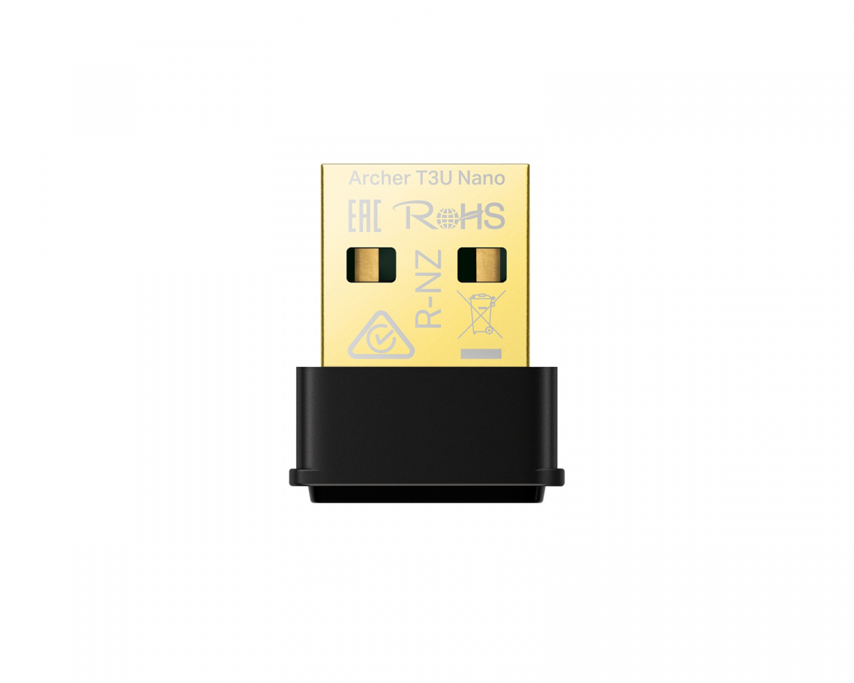 TP-Link Archer T3U Nano AC1300 Wireless MU-MIMO USB Adapter - Nätverksadapter