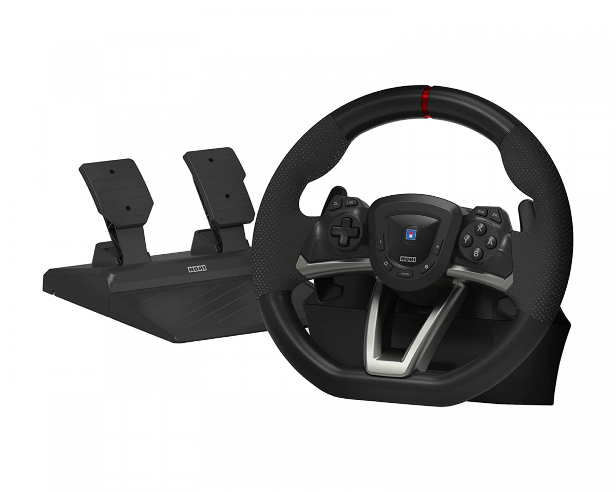 Hori Racing Wheel Pro Deluxe - Ratt & Pedaler till Nintendo Switch