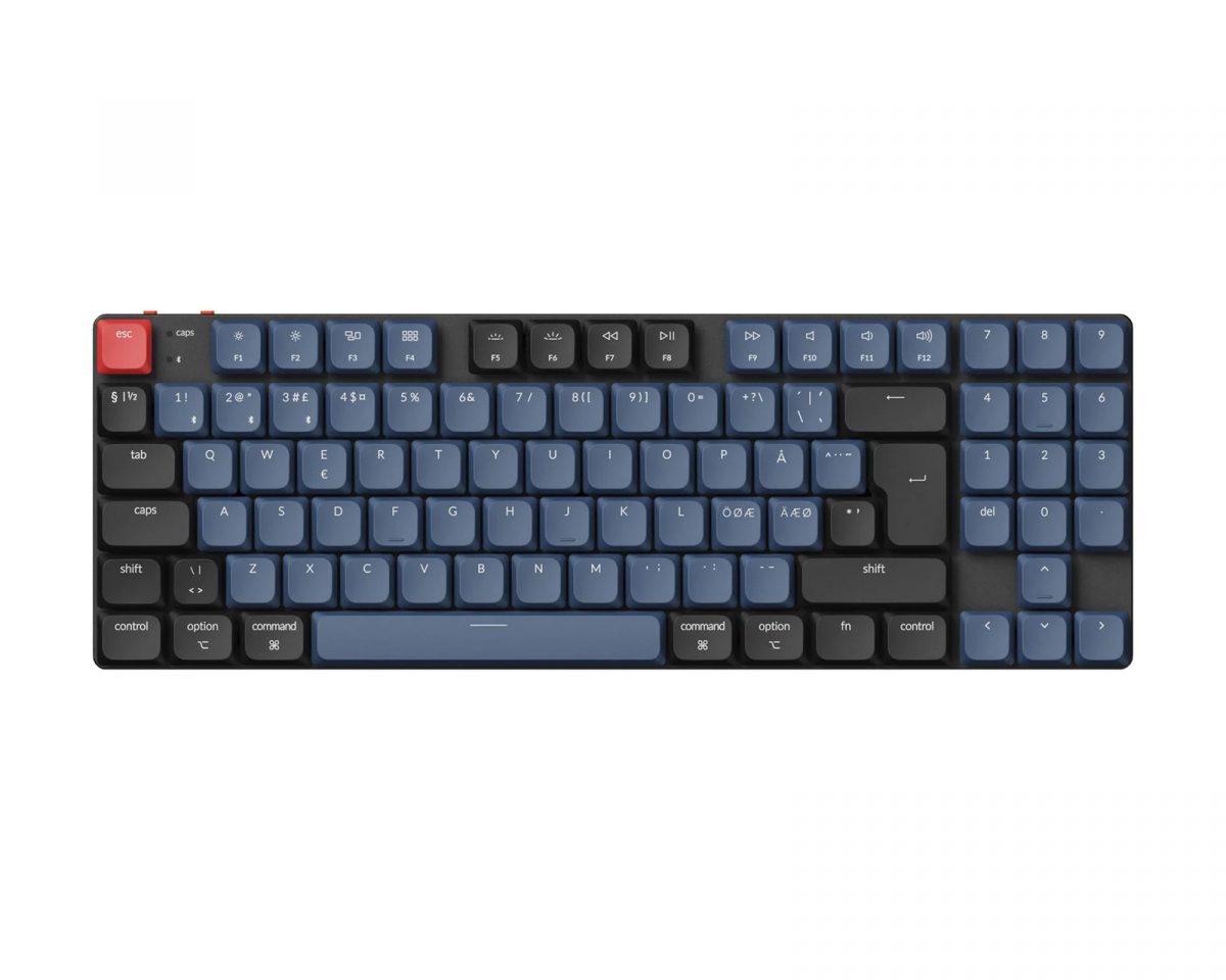 Keychron K13 Pro Low Profile Trådlöst Tangentbord RGB Aluminium [Gateron G Pro