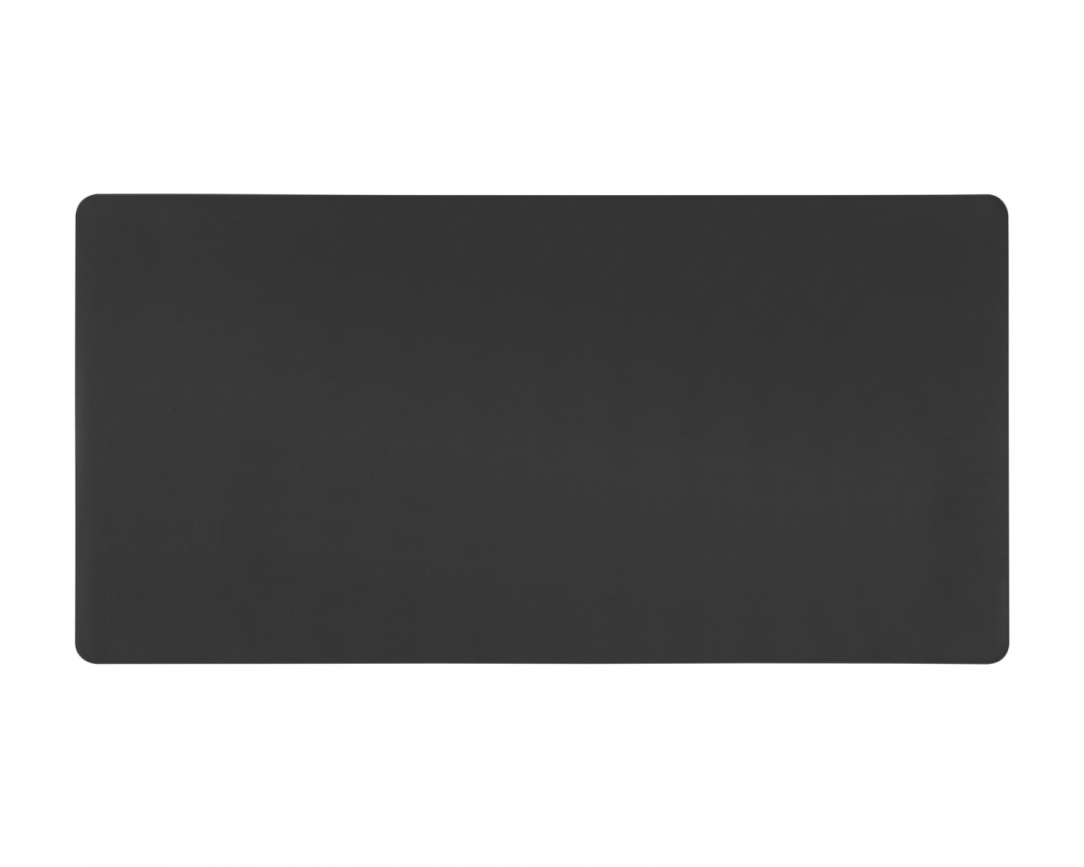 MaxMount Skrivbordsunderlägg Läder PVC 120 x 60 cm - Svart