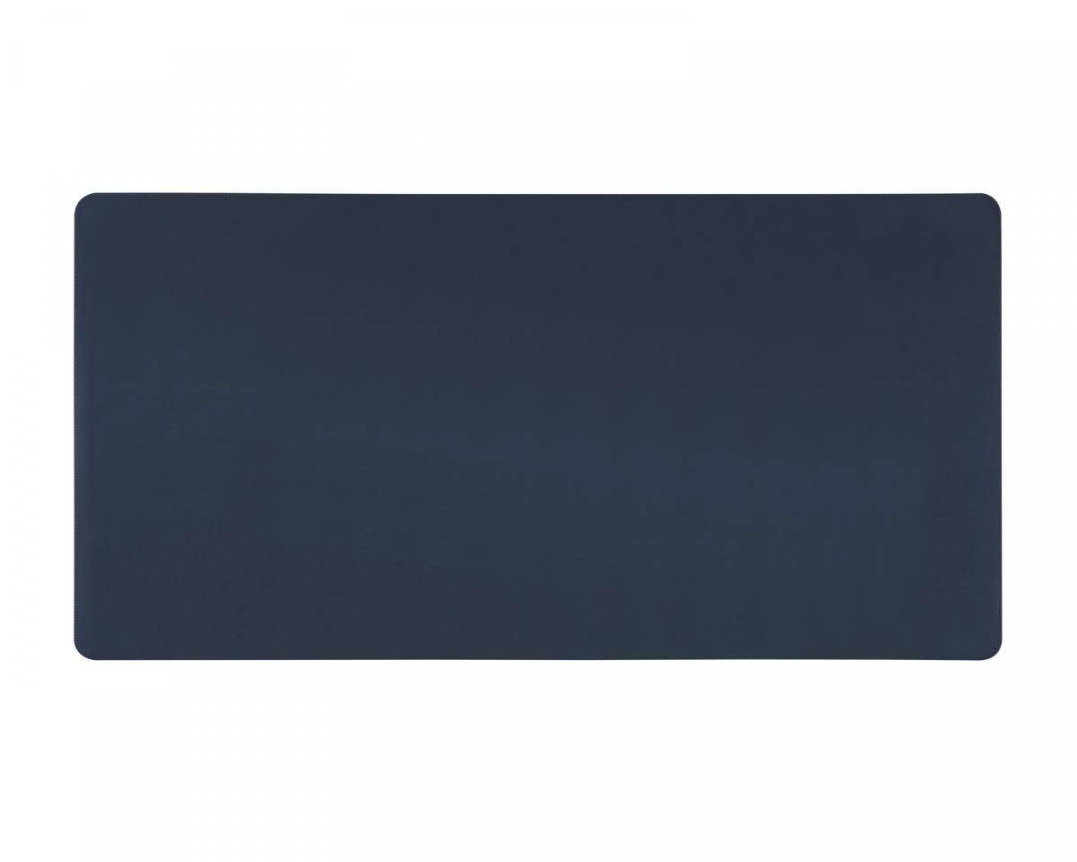 MaxMount Skrivbordsunderlägg Läder PVC 120 x 60 cm - Blå