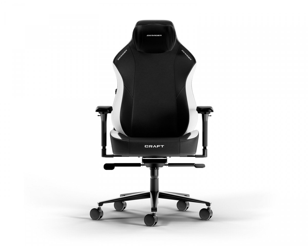 DXRacer CRAFT XL Svart & Vit EPU Läder