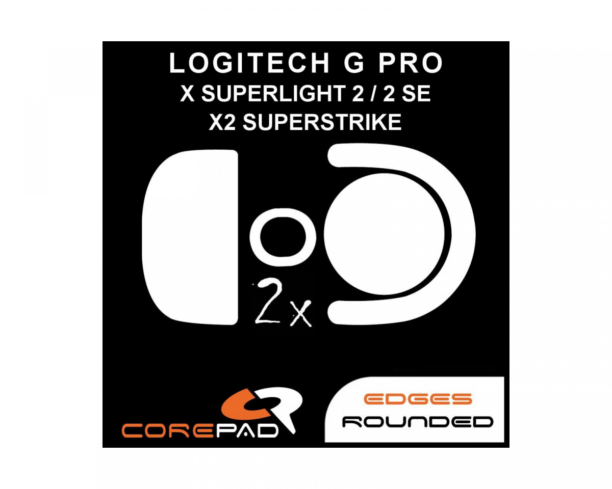 Skatez PRO till Logitech G PRO X SUPERLIGHT 2 / 2 SE & X2 SUPERSTRIKE