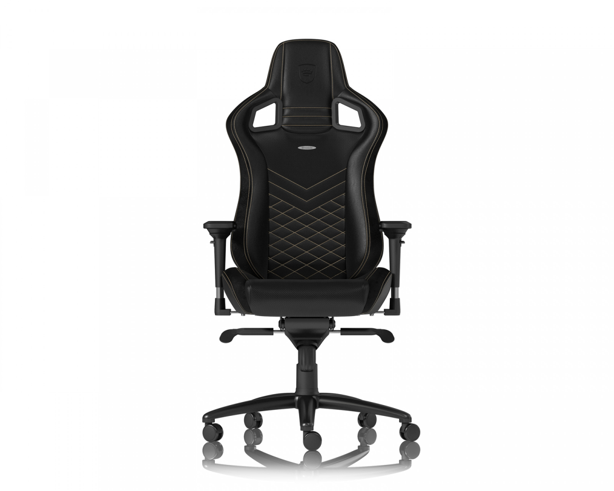 noblechairs EPIC PU-Leather - Svart / Guld