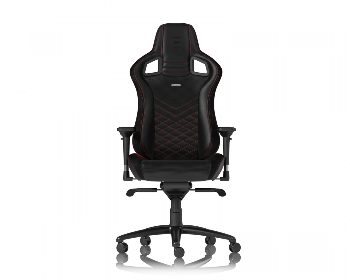 noblechairs EPIC PU-Leather - Svart / Röd