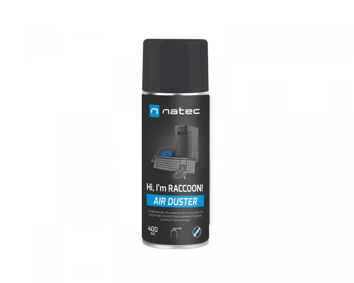 Natec Tryckluft Raccoon Air 400ML
