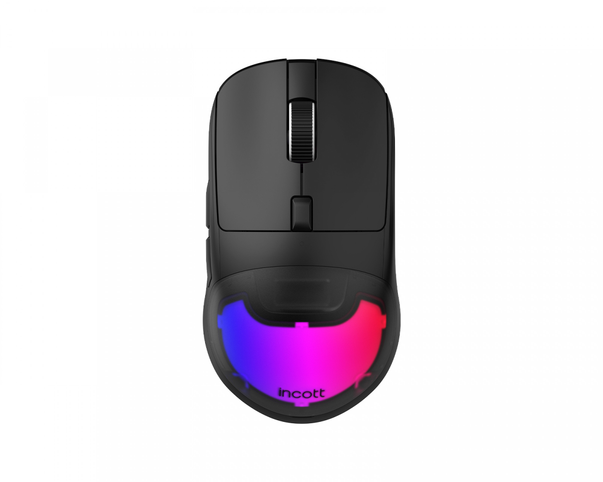 Ironcat Incott HPC02M Wireless Gamingmus - Svart