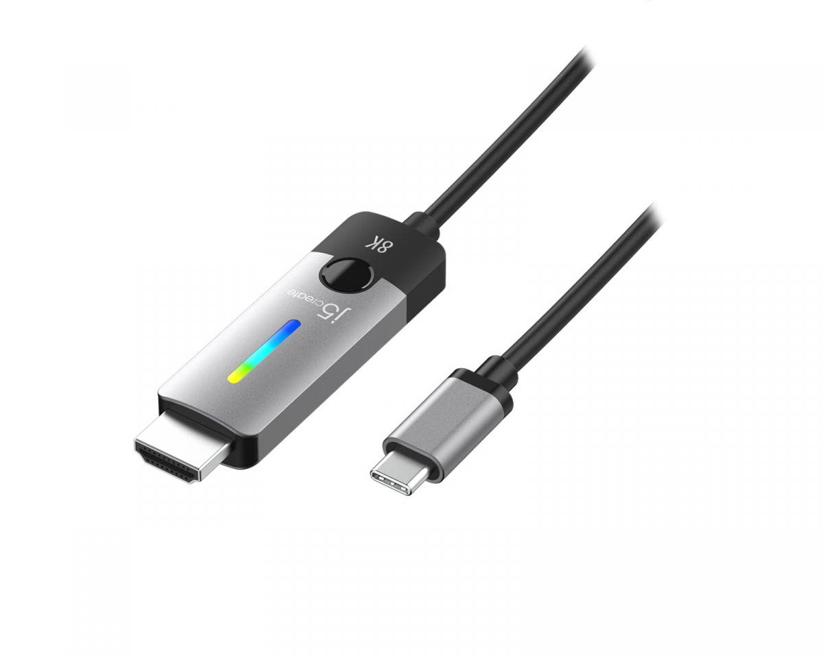 j5create USB-C till HDMI Kabel 2.1 8K - 1.8m