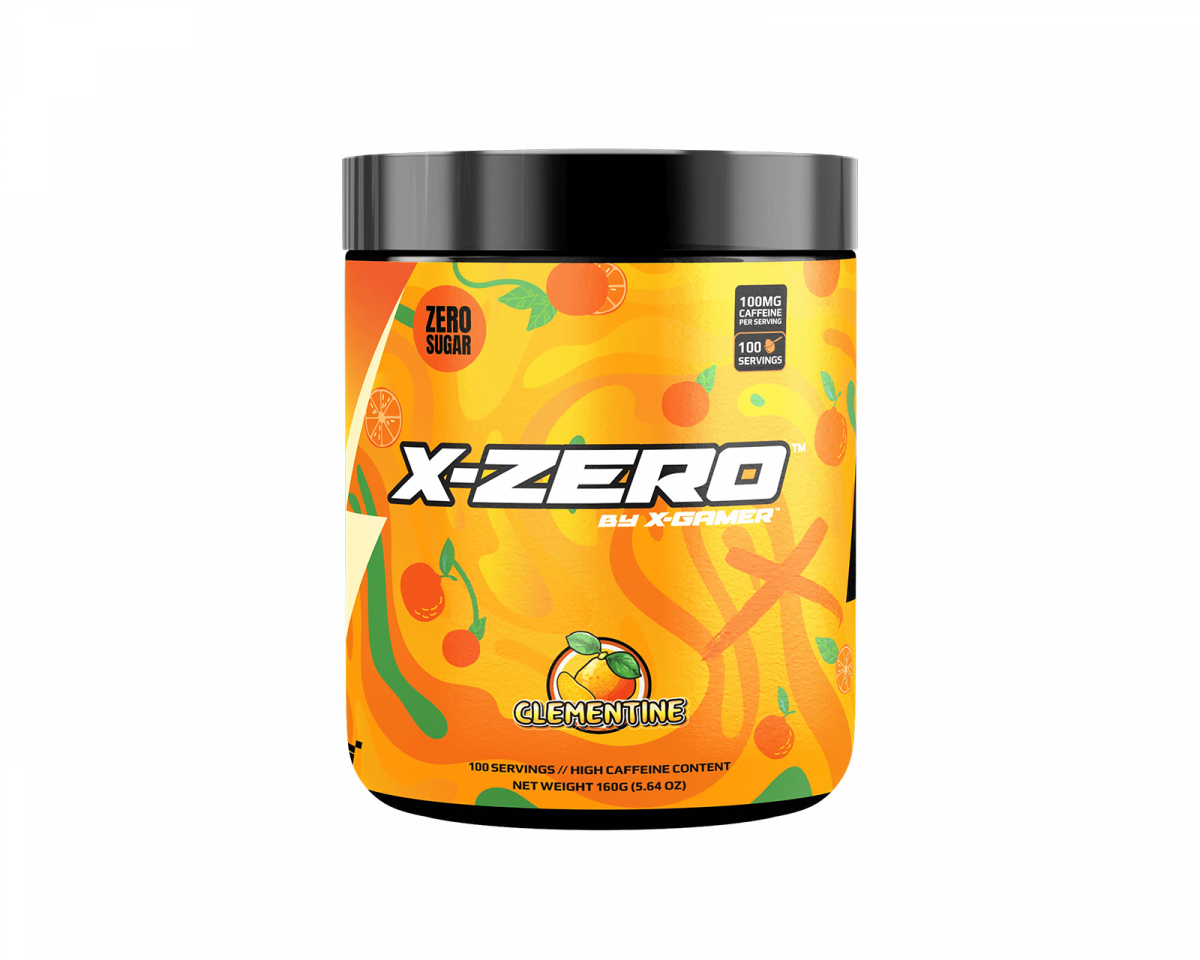 X-Gamer X-Zero Clementine - 100 Serveringar