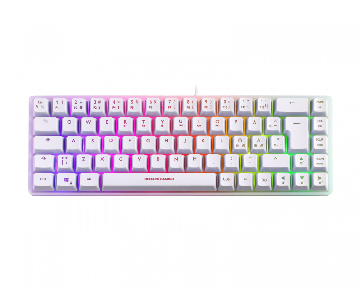 Deltaco Gaming WK70 RGB 60% Membran Tangentbord