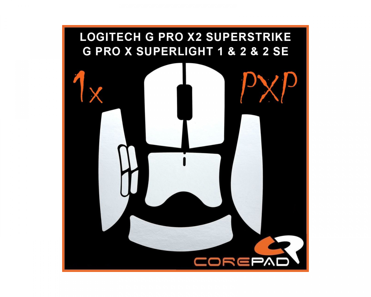 PXP Grips till G PRO X SUPERLIGHT 1 / 2 / 2 SE & X2 SUPERSTRIKE