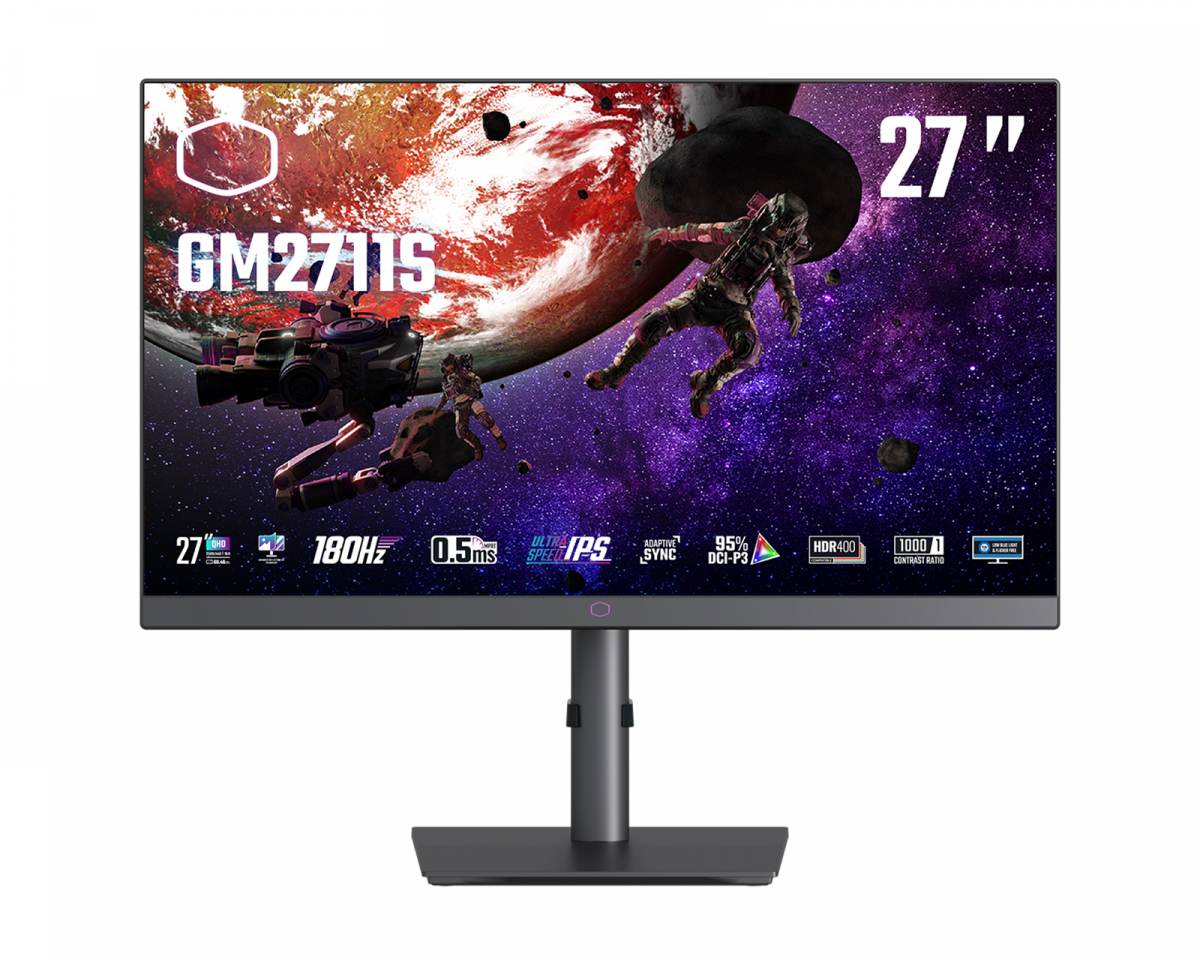 Cooler Master GM2711S 27" QHD 180Hz 1ms IPS Gamingskärm