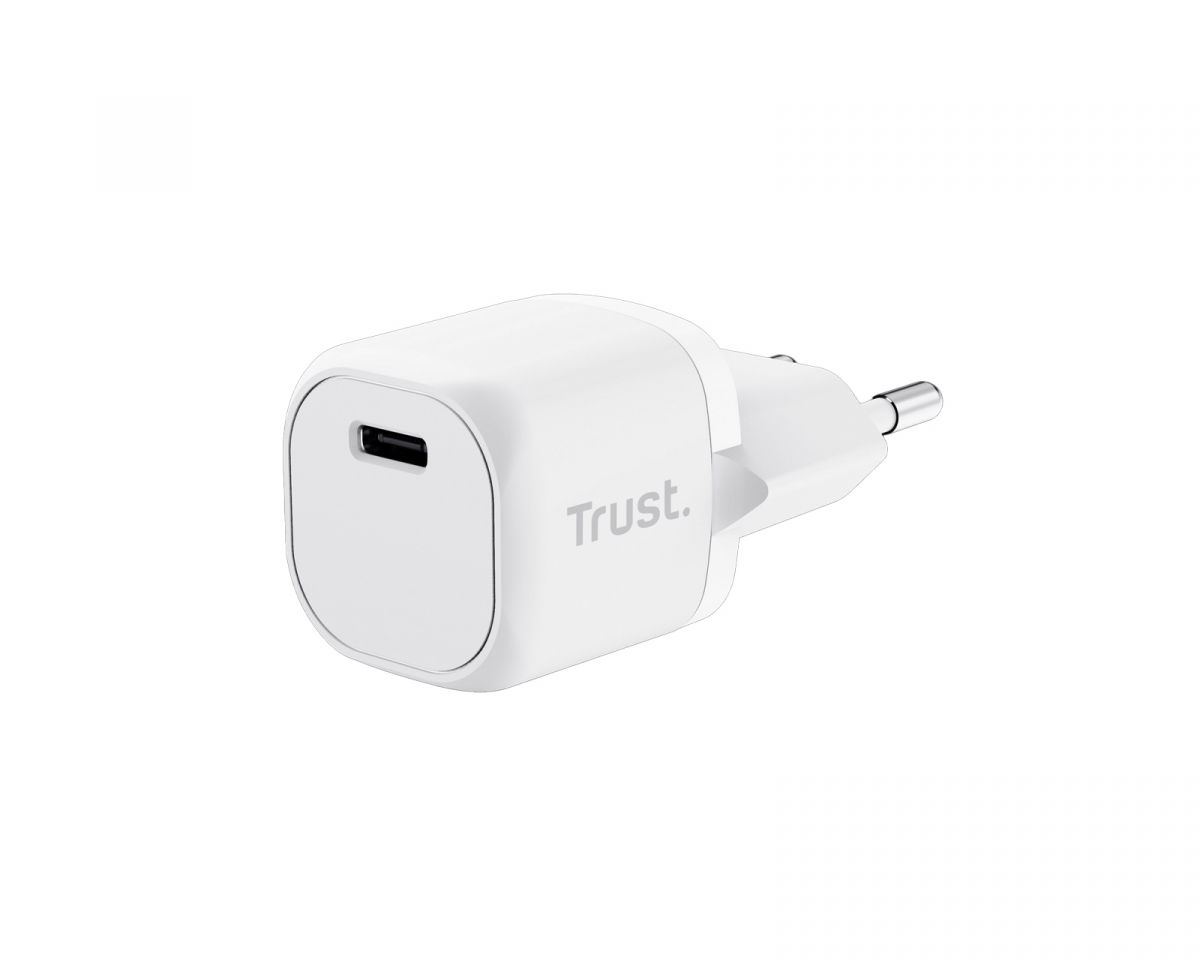 Trust USB-C Maxo Laddare 20W - Vit