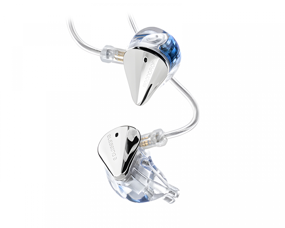MoonDrop Blessing3 IEM Hörlurar - Stainless Steel