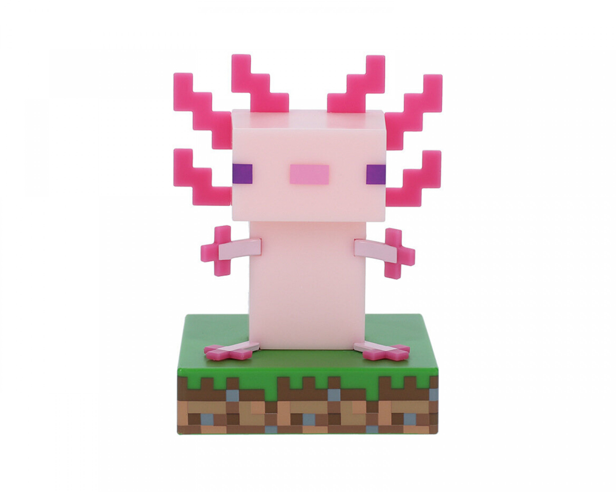 Paladone Icon Light - Minecraft Axolotl