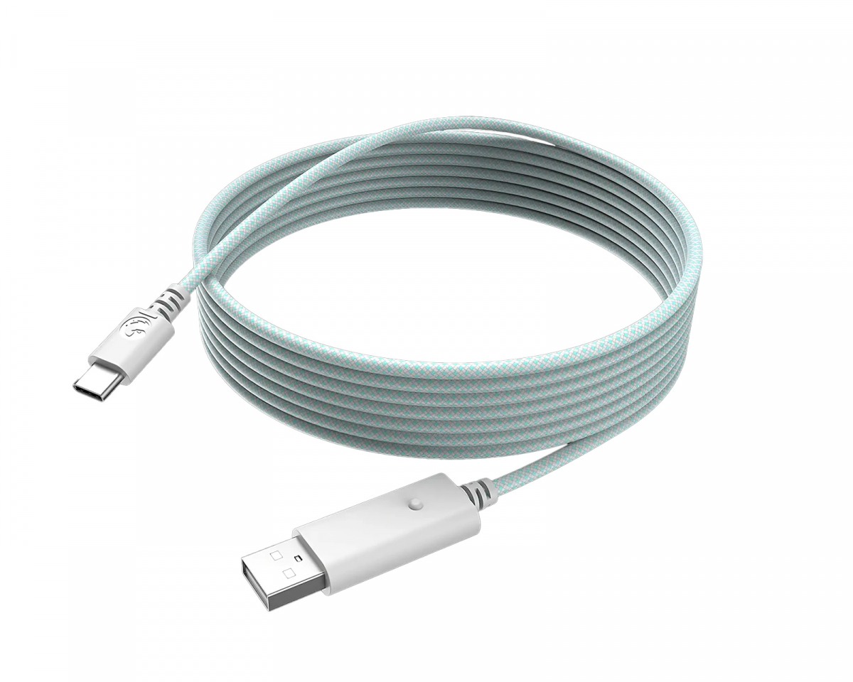 GameSir USB-C Gaming Laddningskabel 3 Meter - Turkos