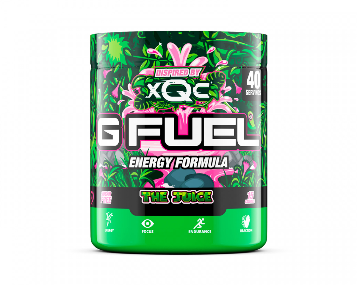 G FUEL The Juice XQC - 40 Serveringar