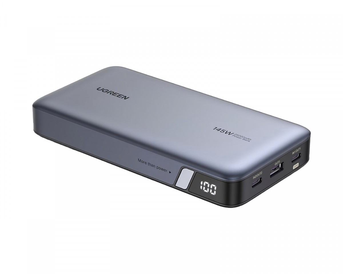 UGREEN 145W Powerbank till Laptop 25 000 mAh - Space Grey