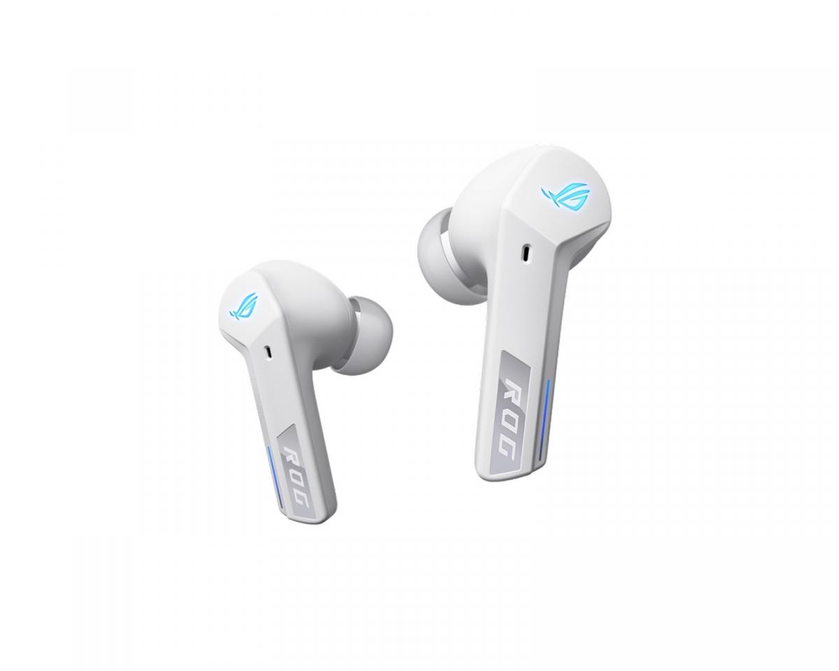 Asus ROG Cetra True Wireless SpeedNova ANC Gaminghörlurar - Moonlight White