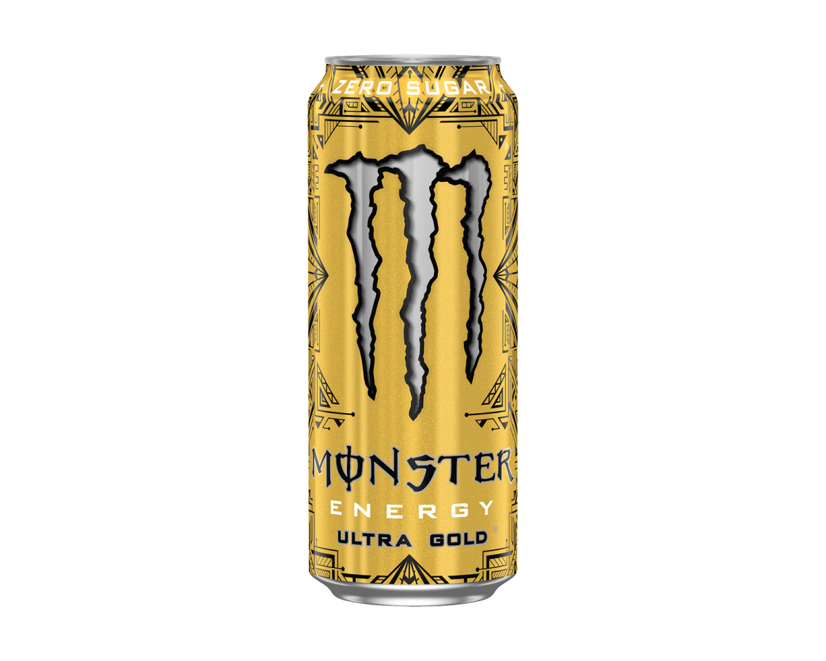 Monster Energy Ultra Gold Zero Sugar 500ml (Inkl. pant)
