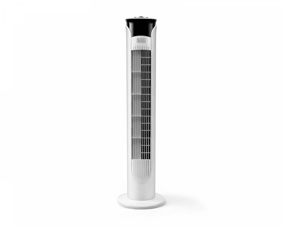 BLACK+DECKER Tornfläkt 81cm - Vit
