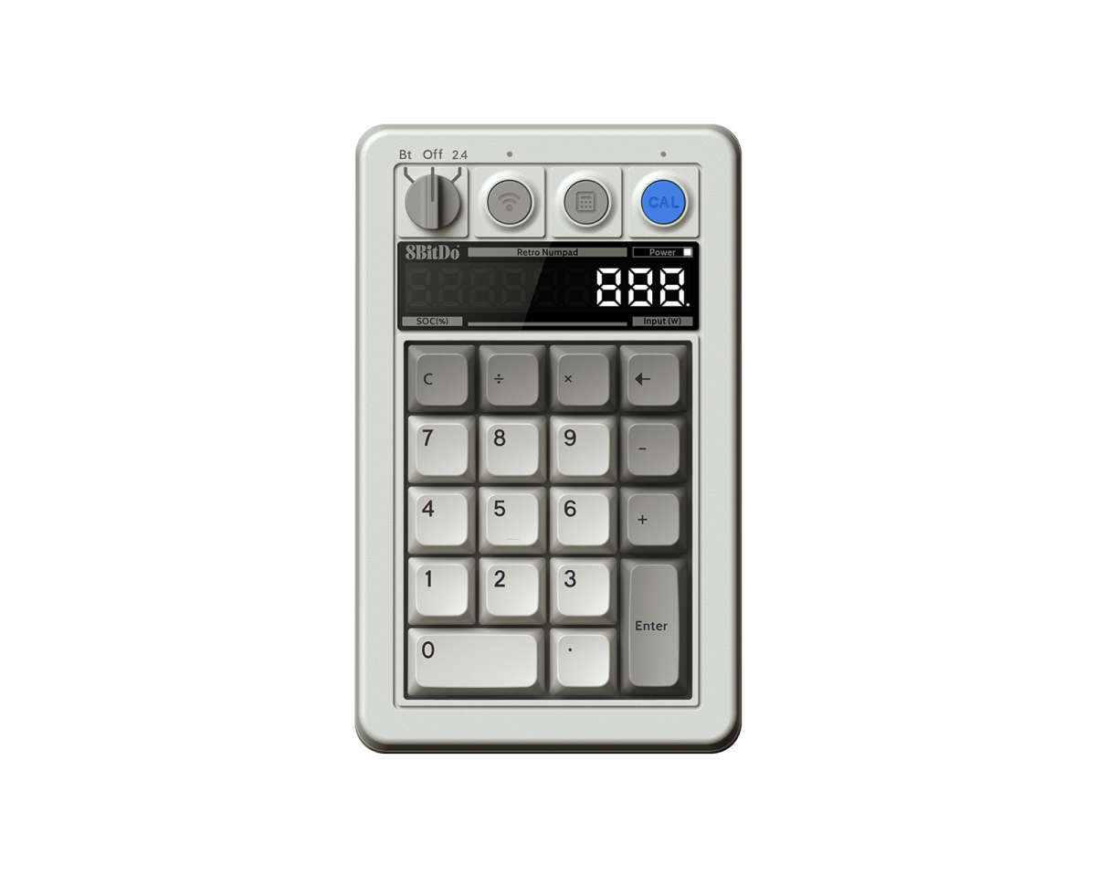 8Bitdo Retro 18 Mechanical Numpad - Trådlös Numpad - M Edition