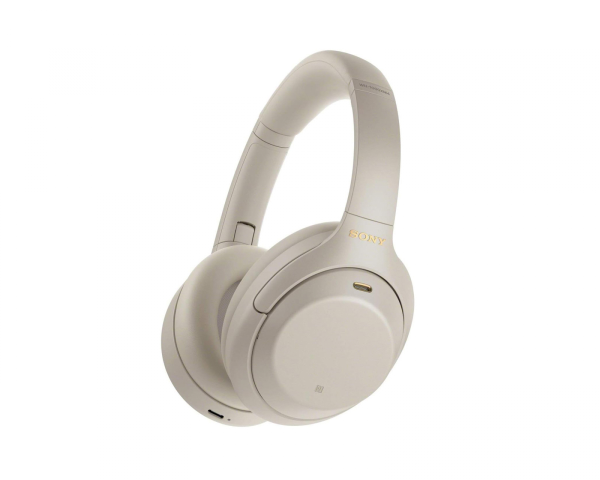 Sony WH-1000XM4 Over-Ear Trådlösa Hörlurar - Silver