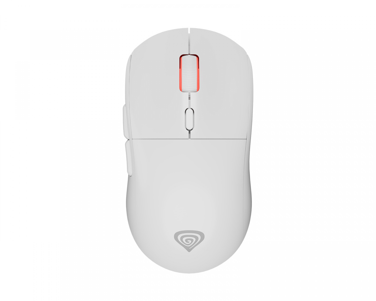 Genesis Zircon XIII Trådlös Gamingmus - Vit