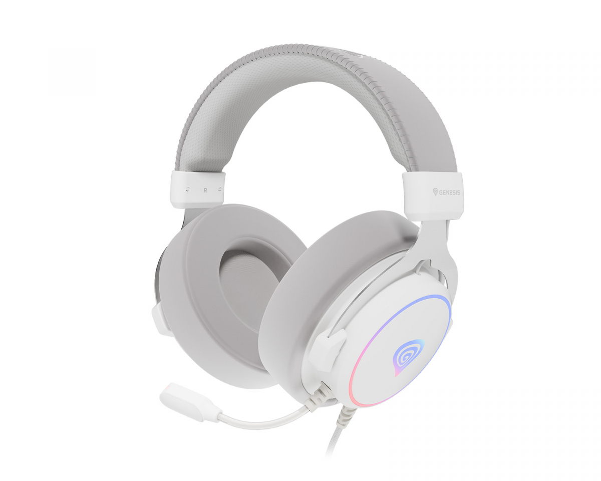 Genesis Neon 764 USB Gaming Headset RGB - Vit
