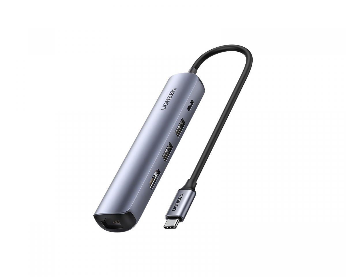 UGREEN USB-C Hubb/Adapter - 5 ports