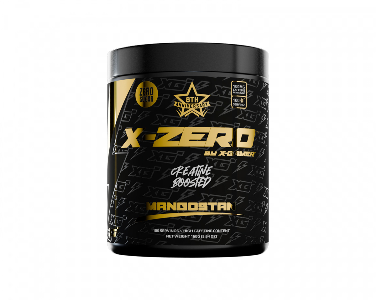 X-Gamer X-Zero Mangostan med Kreatin - 100 Serveringar