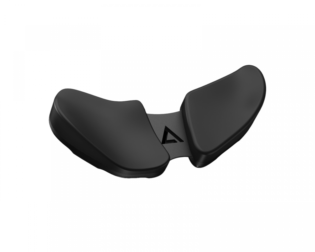 DeltaHub Carpio 2.0 Ergonomiskt Handledsstöd - Left - L - Svart