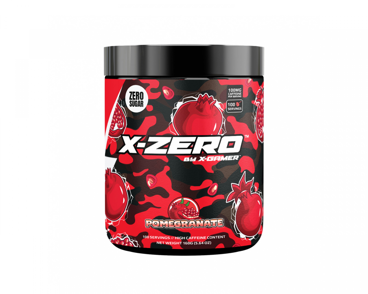 X-Gamer X-Zero Pomegranate - 100 Serveringar